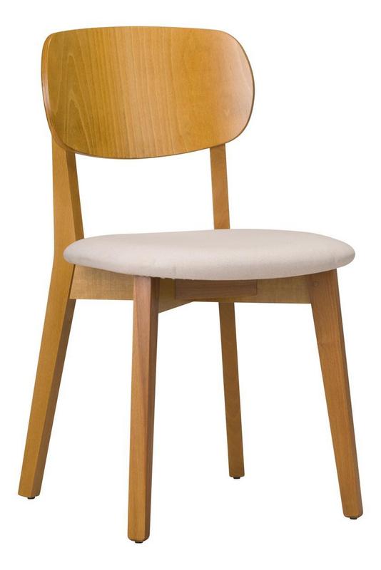 Rana Wooden Upholstered Side Chair