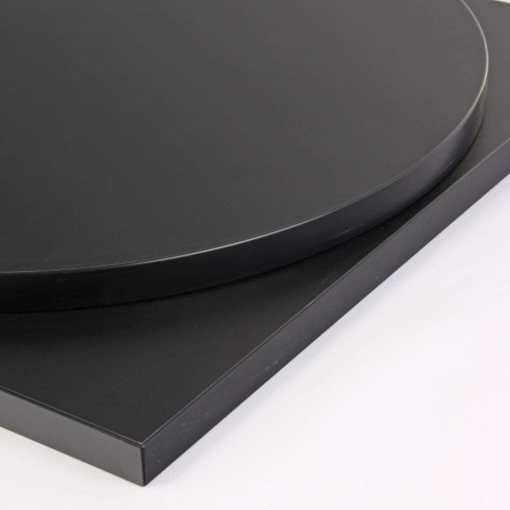 Onyx Black Laminate Restaurant Table Top - 25mm