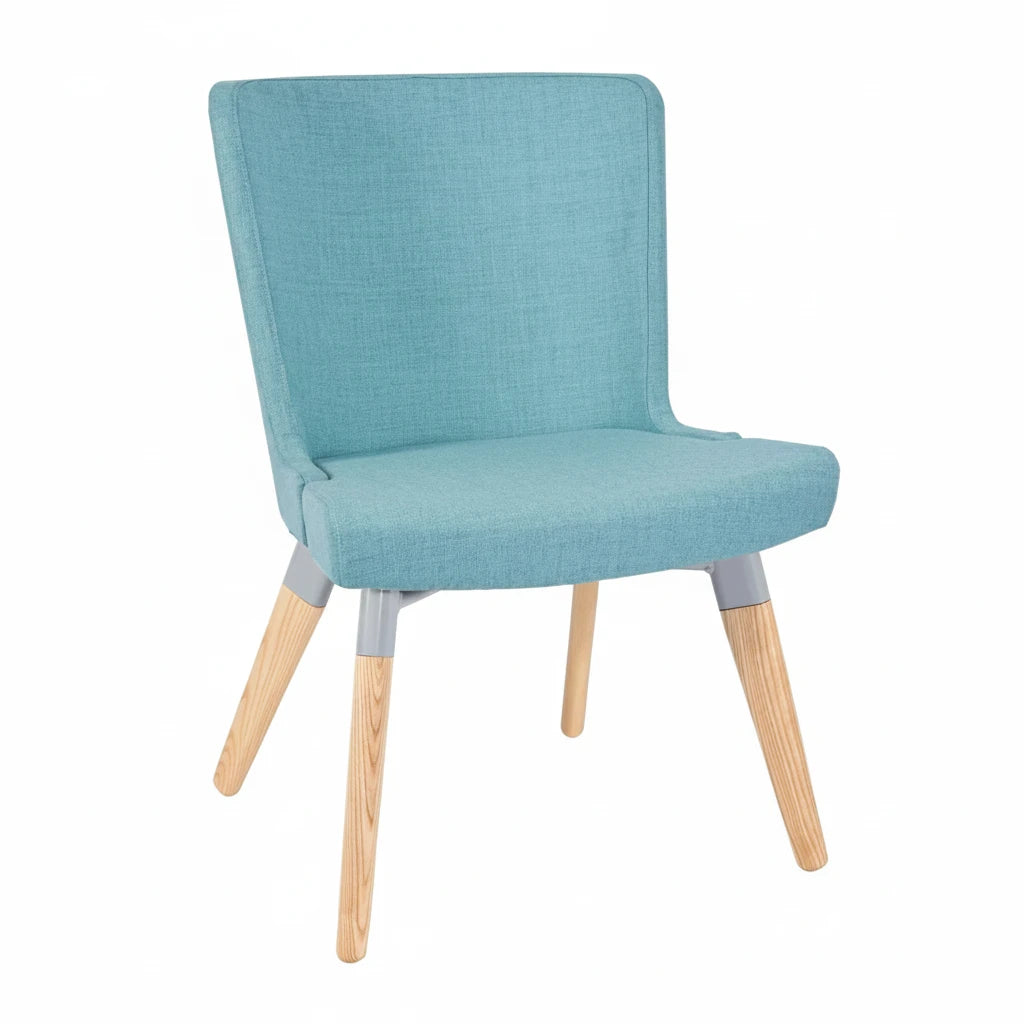 Skapa Wooden Upholstered Side Chair