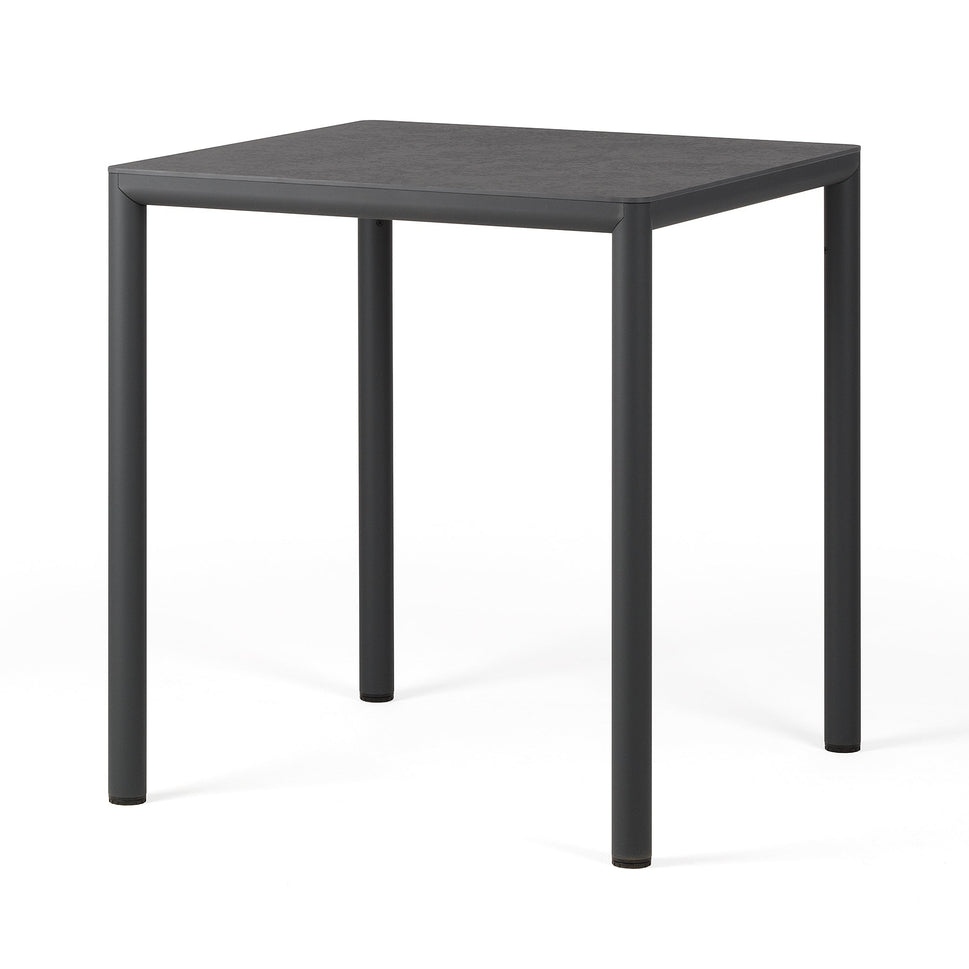 Paive Square Outdoor Metal Table - 700 x 700mm
