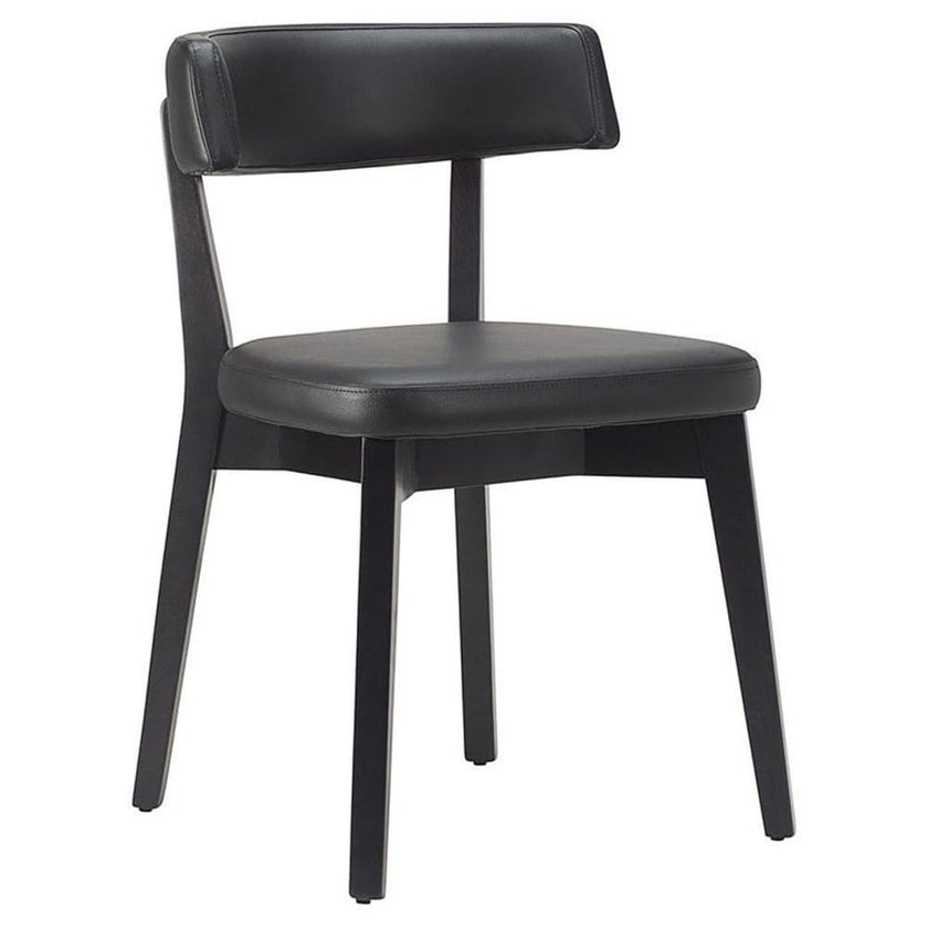 Nico Upholstered Side Chair - Black