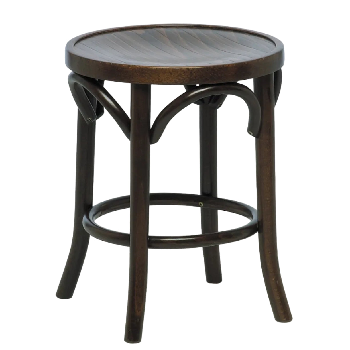 Bentwood Wooden Low Stool