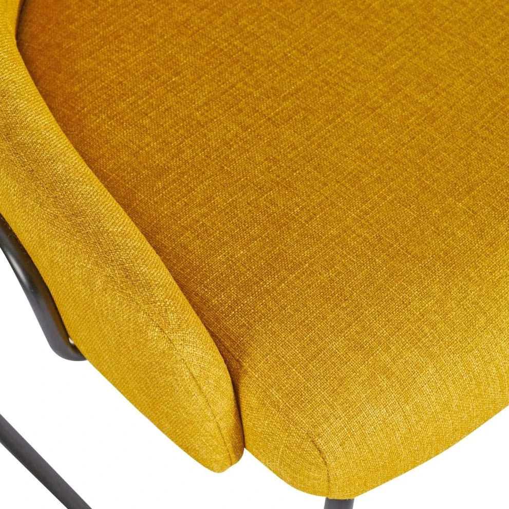 Camden Metal Upholstered Bar Stool
