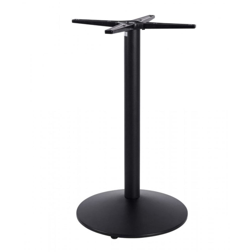Sol Black Round Self Levelling Table Base - NOROCK