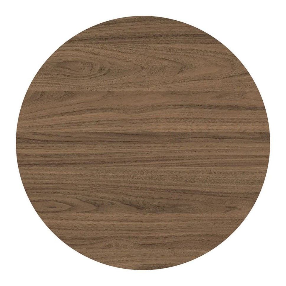 Natural Carini Walnut Restaurant Laminate Table Top - 25mm