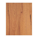 Switch A close-up of the Rustic Wood Outdoor Laminate Restaurant Table Top - 12mm shows its warm brown tone, visible grain, natural knots, and dark streaks—perfect as a scratch-resistant tabletop for rustic spaces. 3 image
