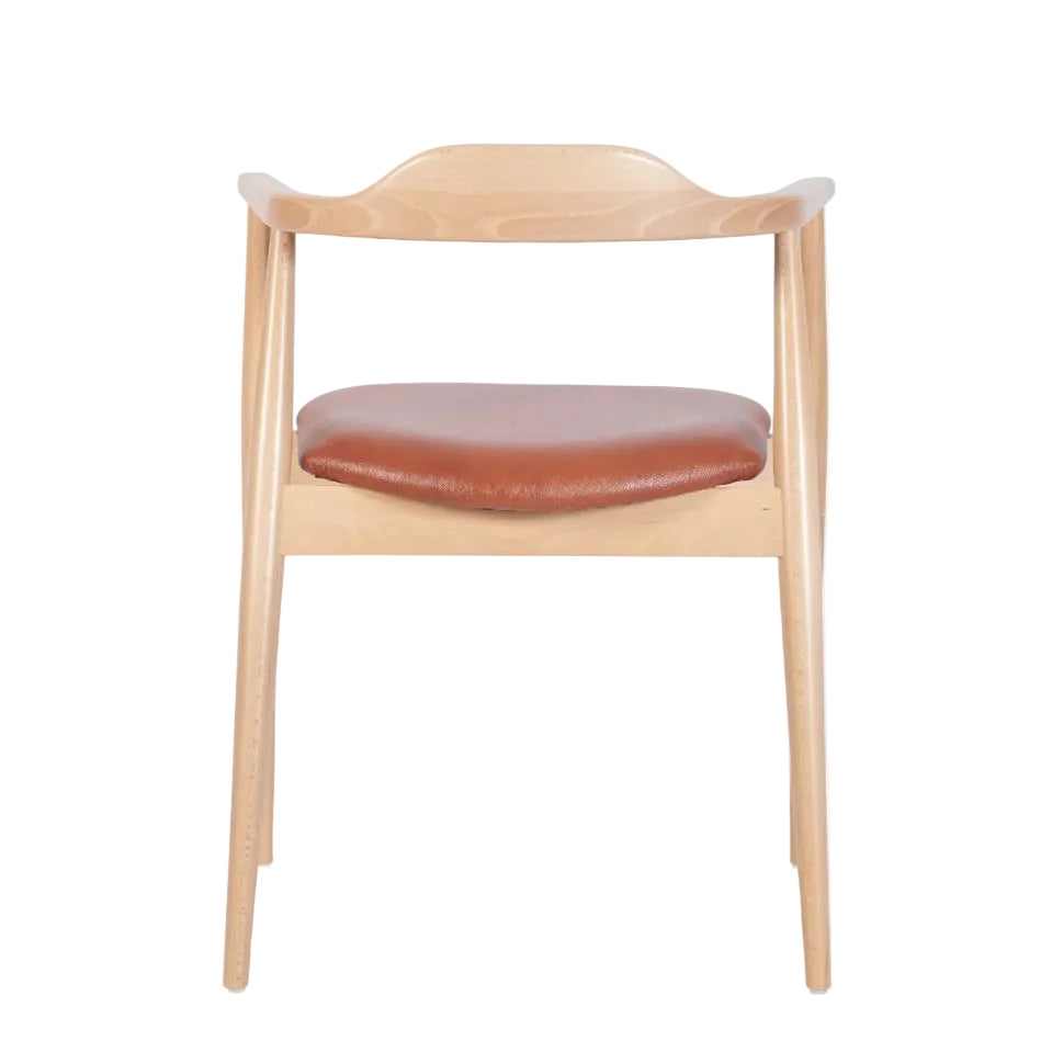 Beth Wooden Upholstered Armchair