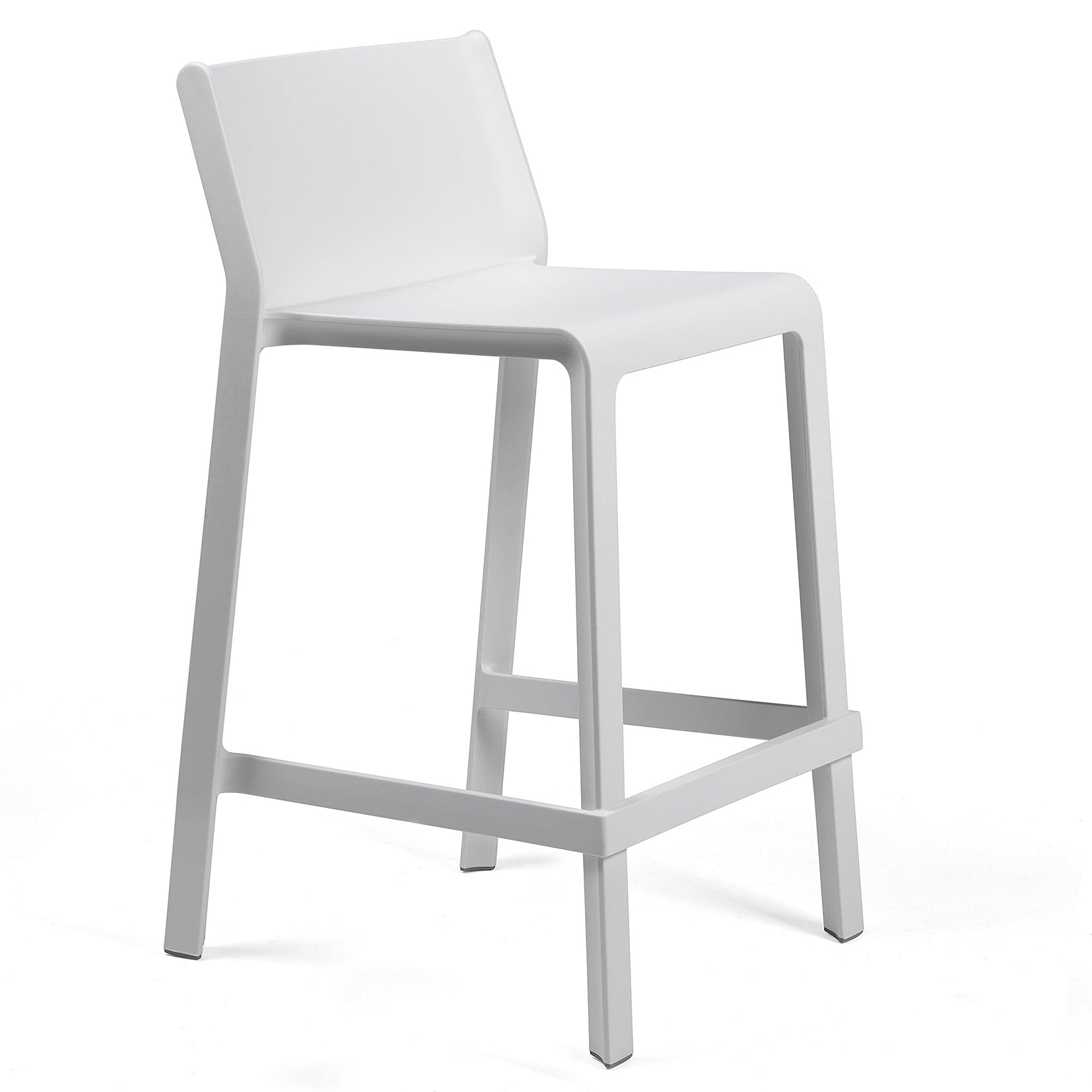 Trill Outdoor Stacking Bar Stool - Mid Height