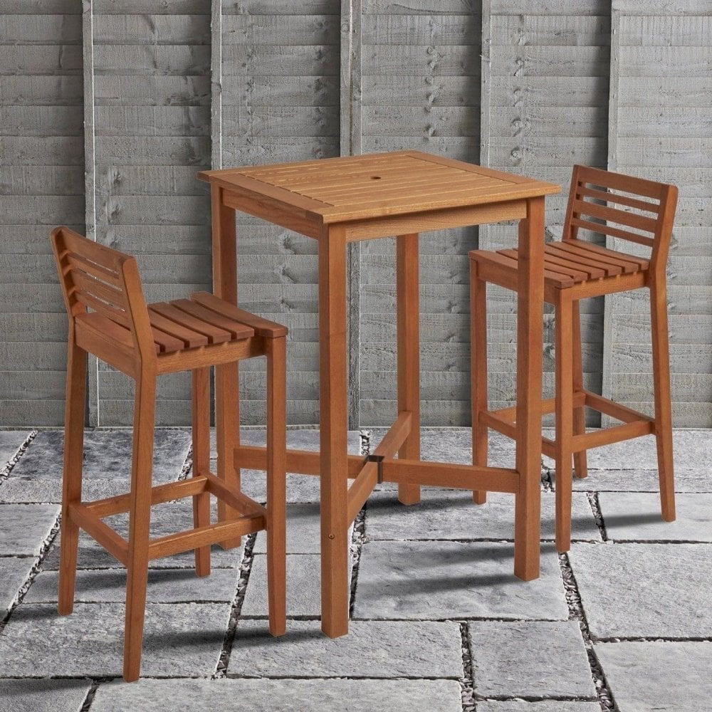 More Wooden Outdoor Bar Table