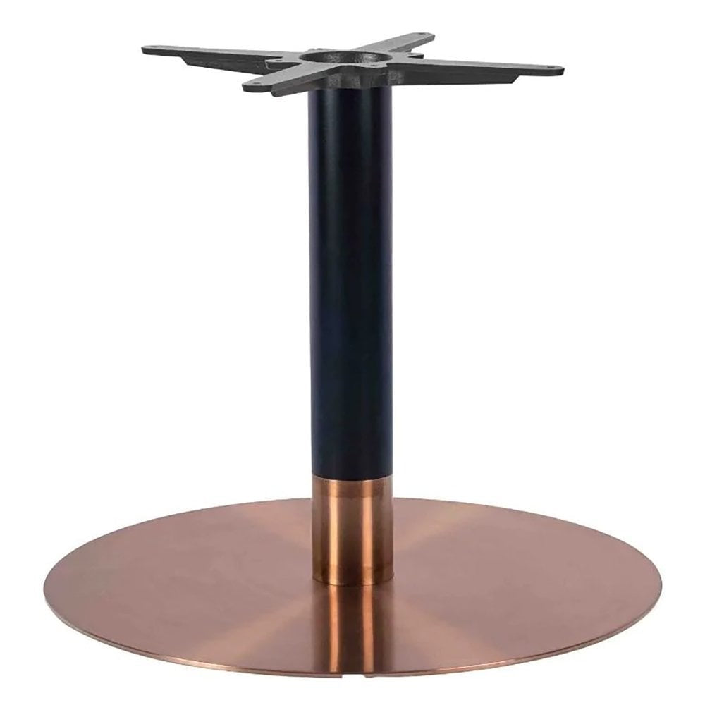 Zeus Rose Gold Table Base - Large