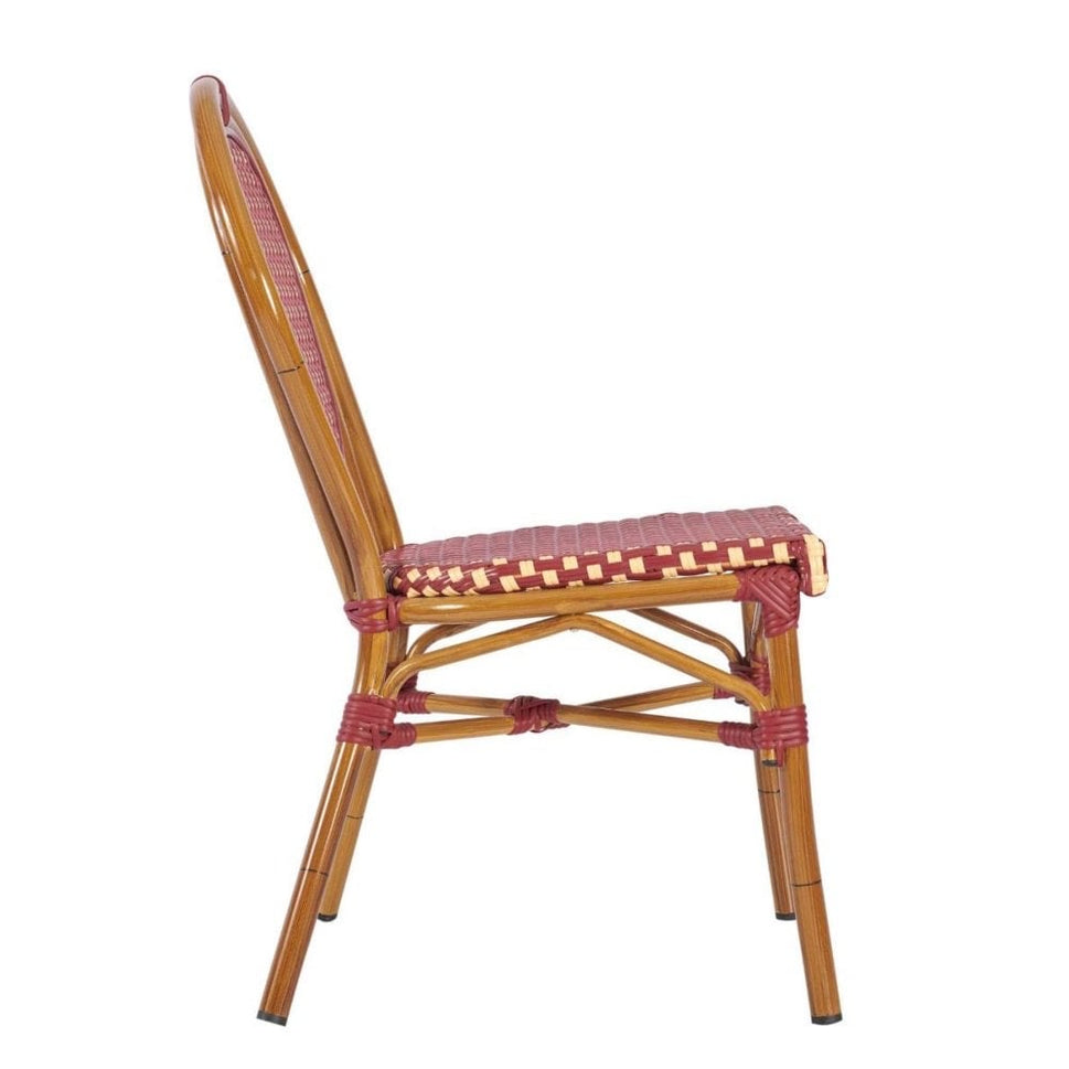 Marseille Bistro Outdoor Stacking Side Chair