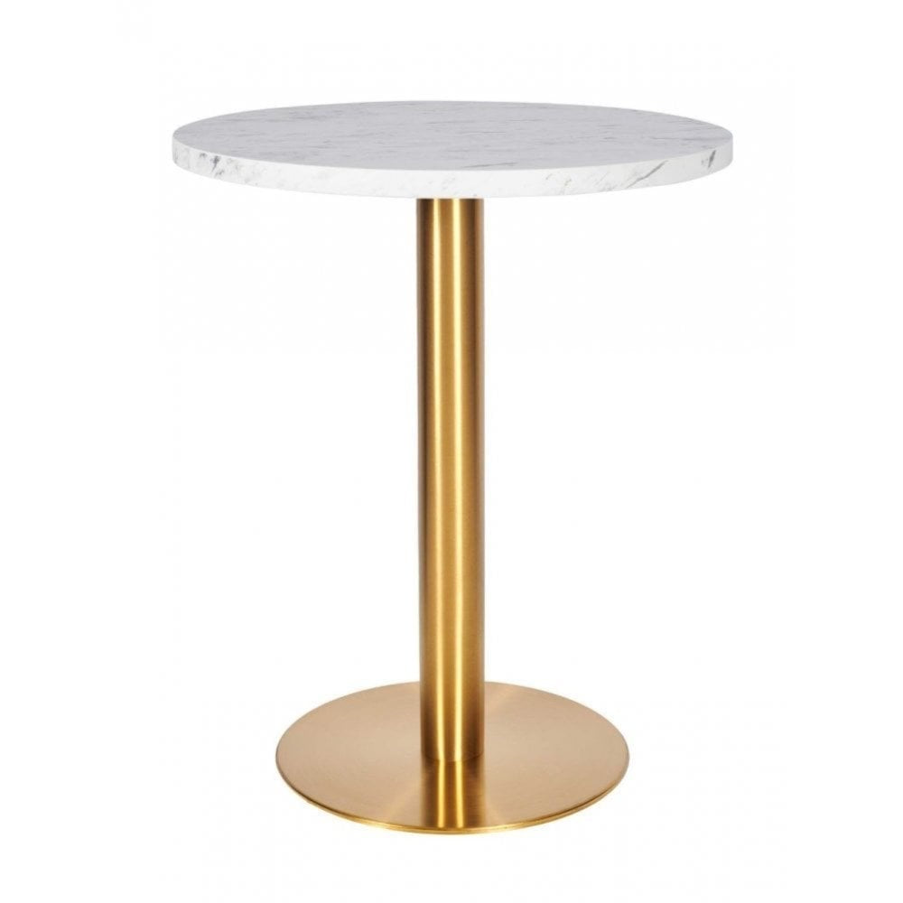 White Carrara Marble Laminate Table Top - 25mm