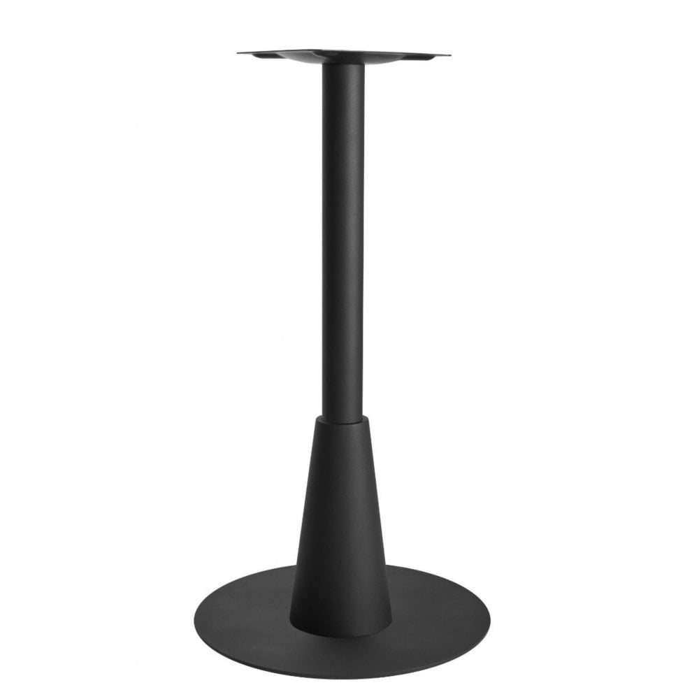 Ares Black Round Table Base - Large
