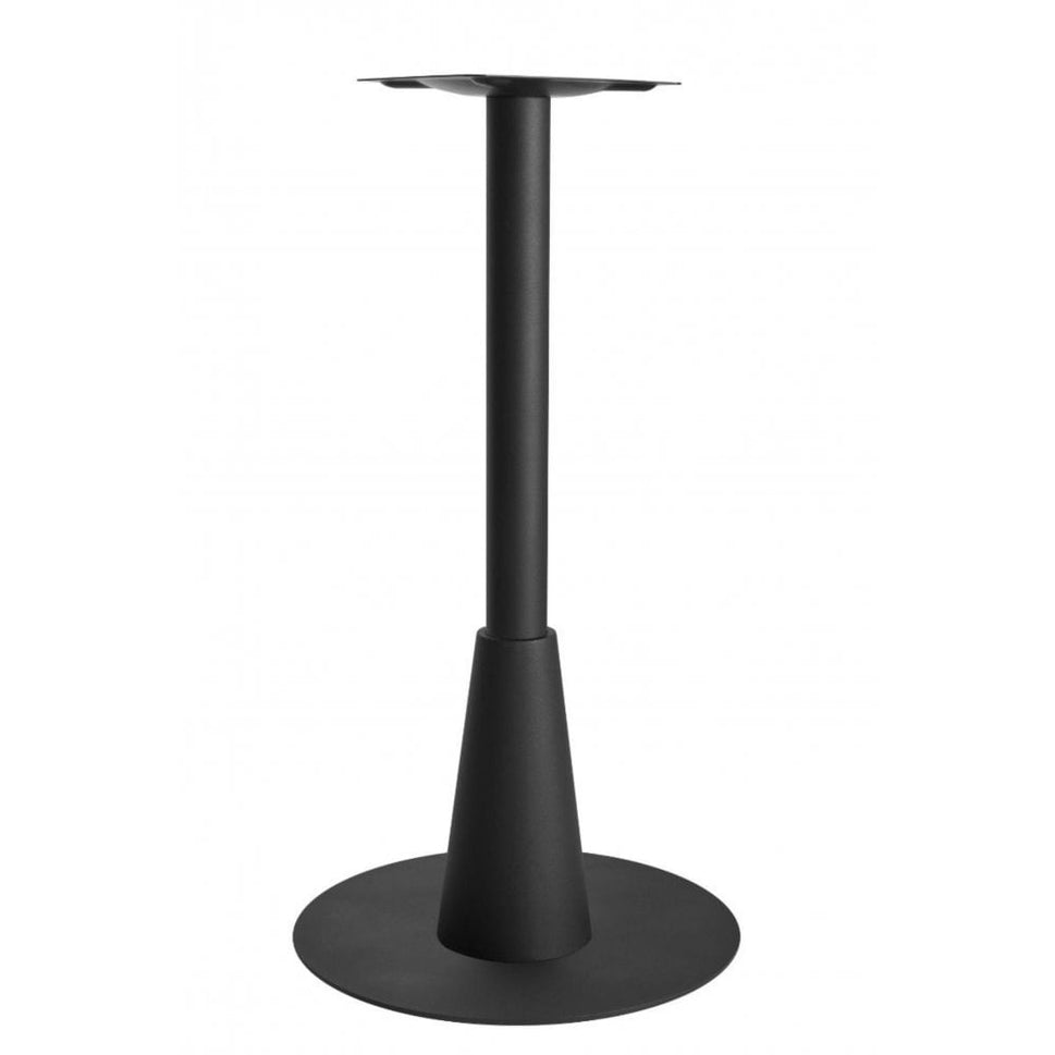 Ares Black Round Table Base - Large