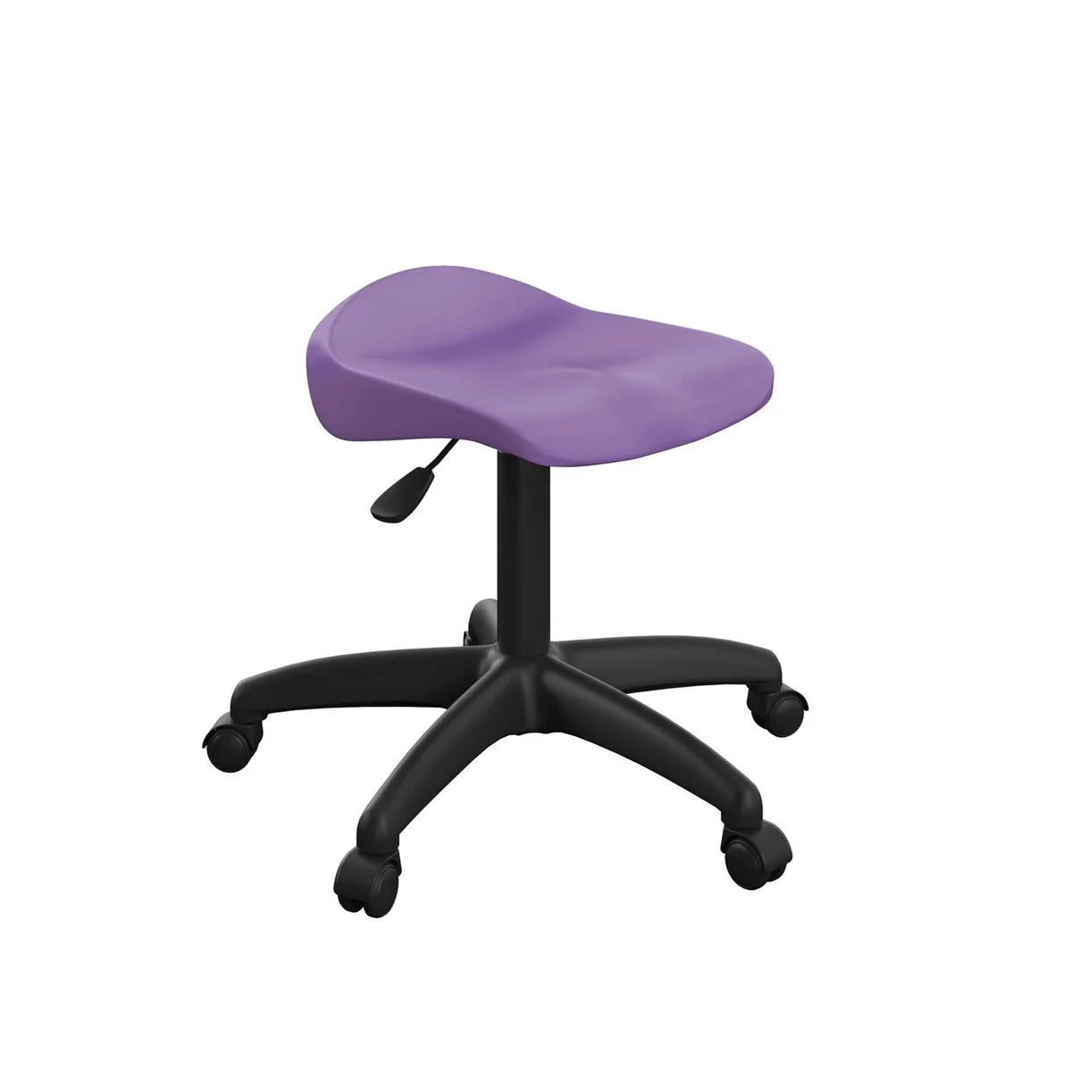 Titan Junior Swivel Classroom Stool with Black Base and Castors