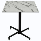 Switch White Calacatta Marble Outdoor Laminate Restaurant Table Top 2 image