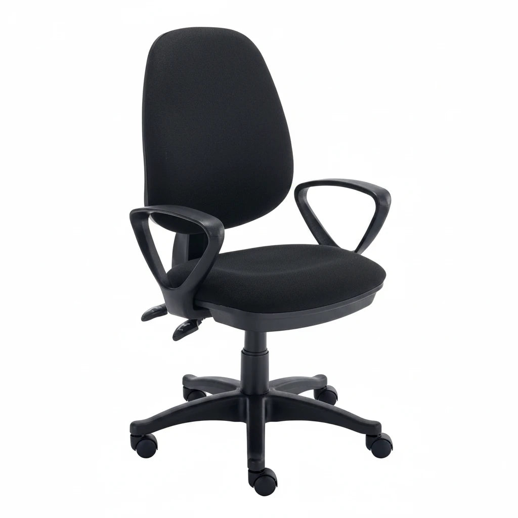 Versi 2-Lever Operator Office Chair with Adjustable Arms