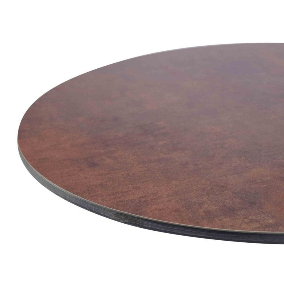 Bronze Anthracite Outdoor Laminate Restaurant Table Top - 12mm