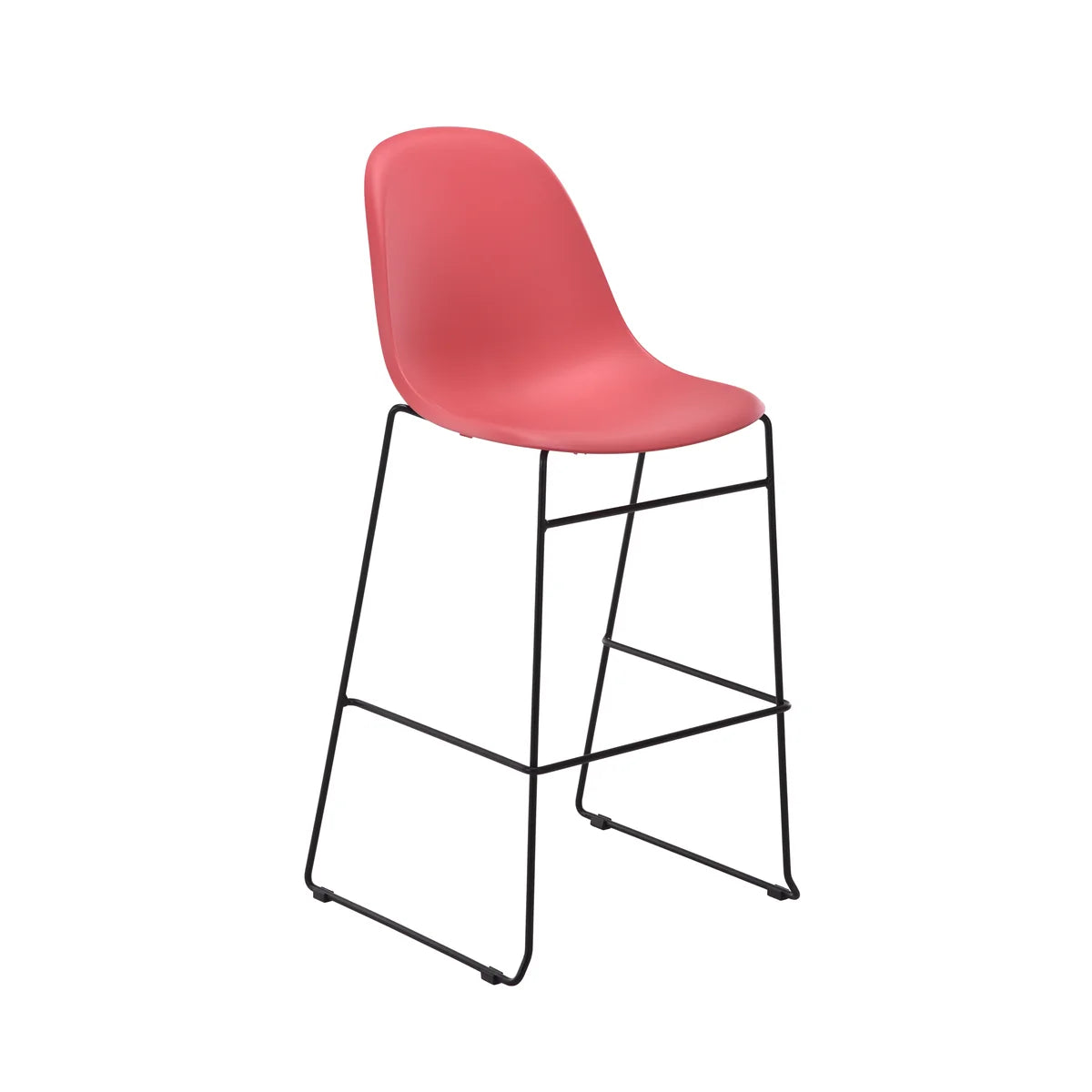 Lizzie Commercial Metal Bar Stool