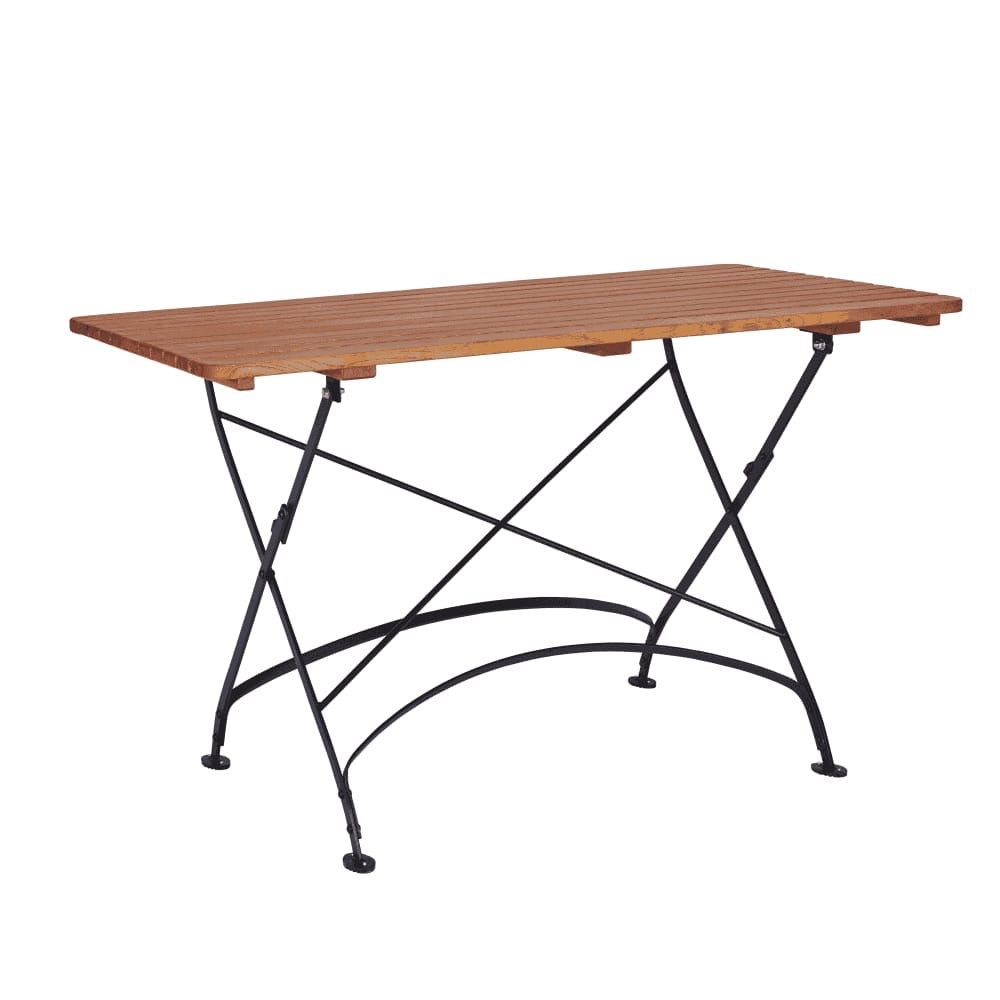 Arch Outdoor Folding Picnic Table - 4 Seater Rectangle