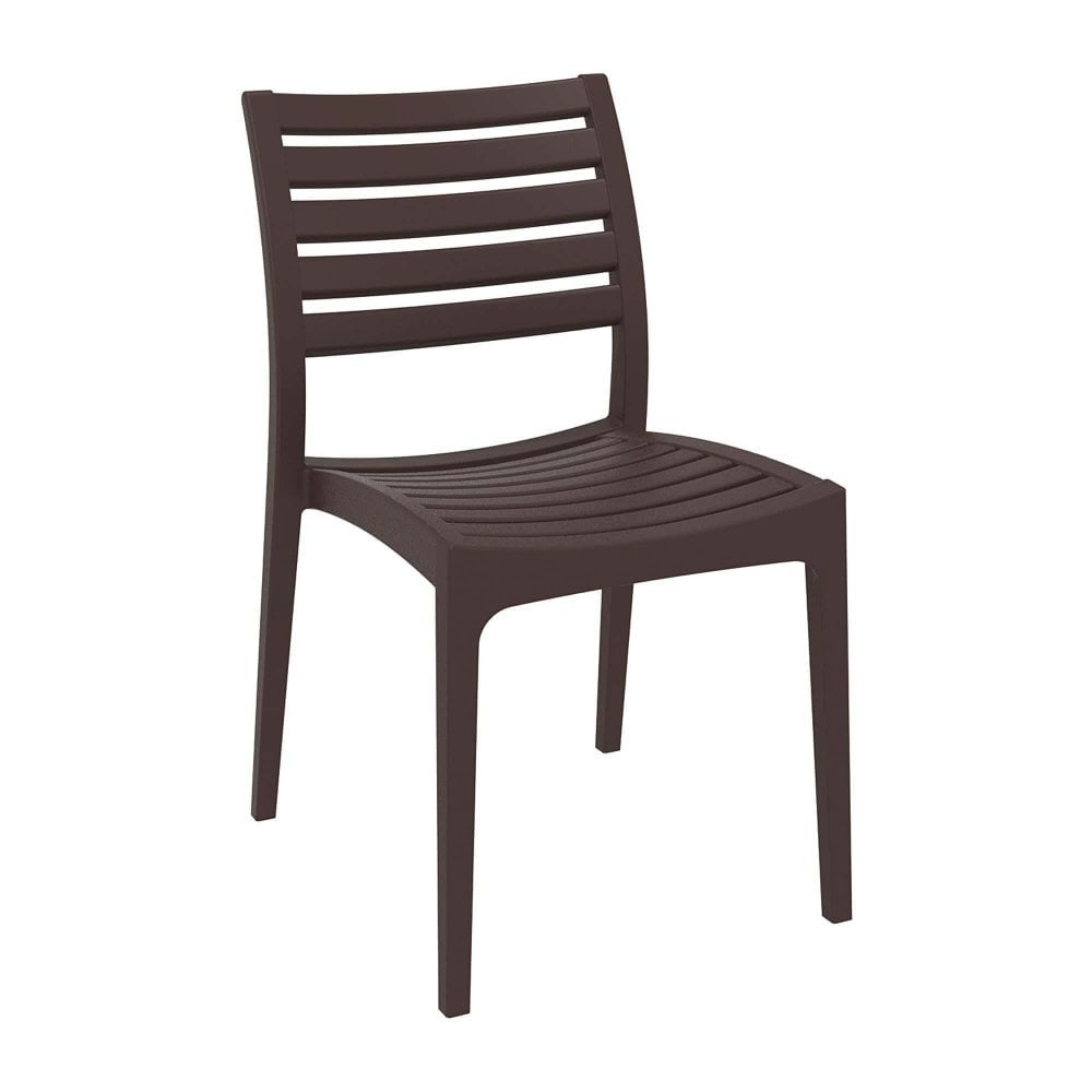 Ares Plastic Outdoor Stacking Side Chair