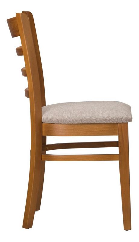 Nova Wooden Upholstered Side Chair