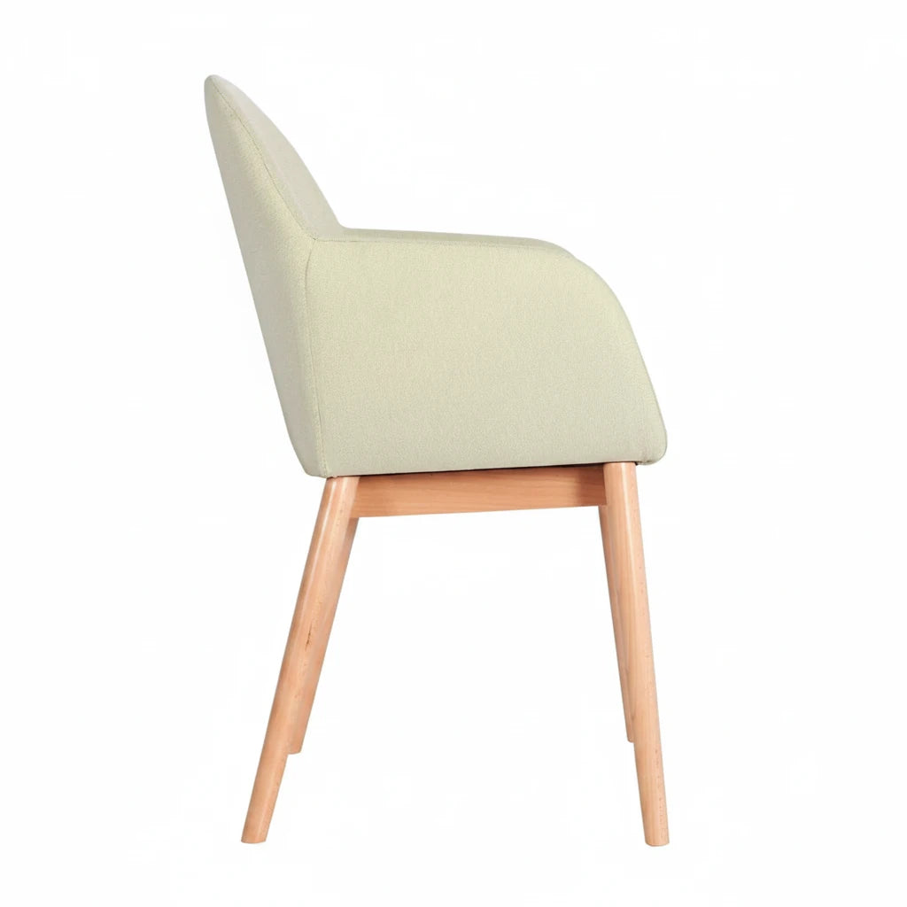 Orlando Upholstered Wooden Armchair - XL