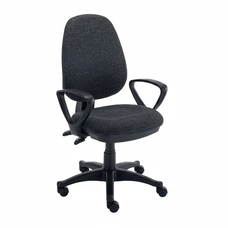 Versi 2-Lever Operator Office Chair with Adjustable Arms