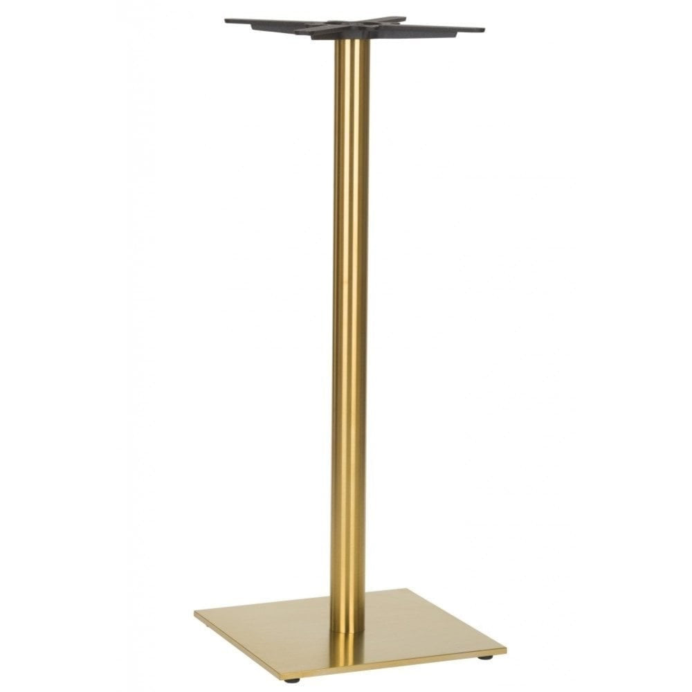 Midas Square Vintage Brass Table Base - Small