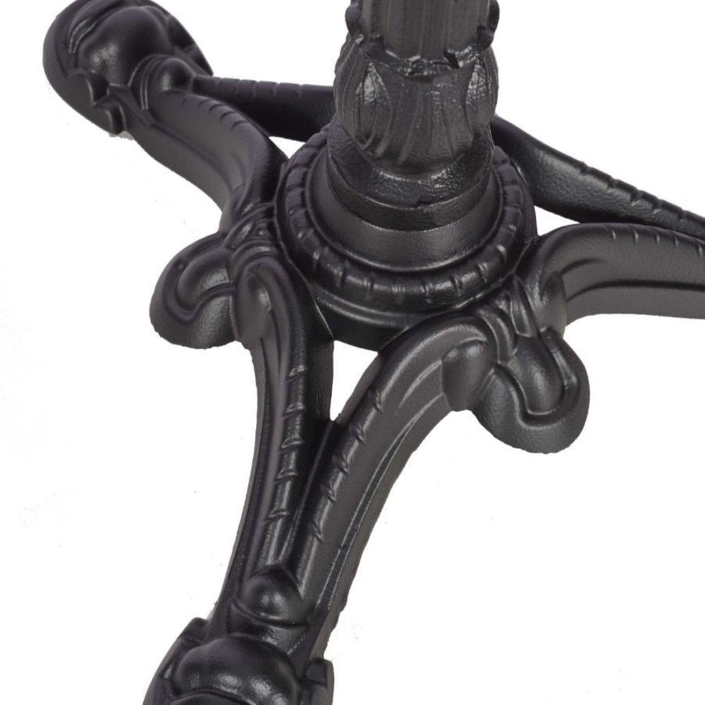 Bistro Ornate Three Leg Cast Iron Table Base