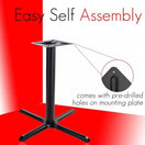 Switch Antonio Large Cast Iron Table Base 2 image