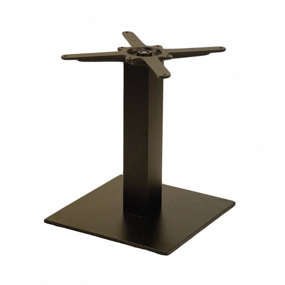 Forza Square Small Cast Iron Table Base