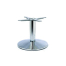 Switch Dome Small Round Chrome Cast Iron Table Base 3 image