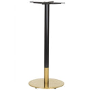 Switch Aristotle Round Vintage Brass Table Base - Small 3 image