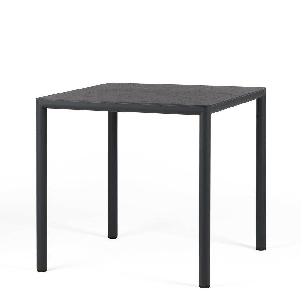 Paive Square Outdoor Metal Table - 800 x 800mm
