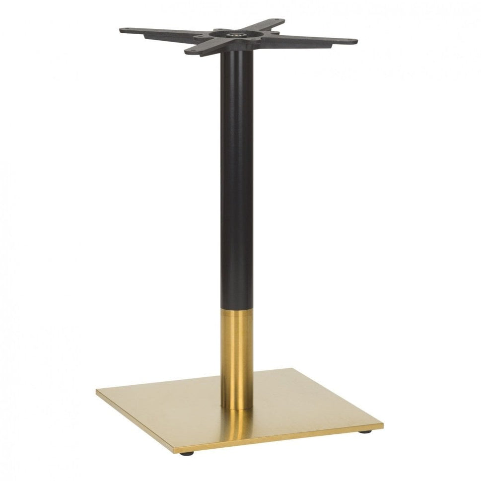 Aristotle Square Vintage Brass Table Base - Small