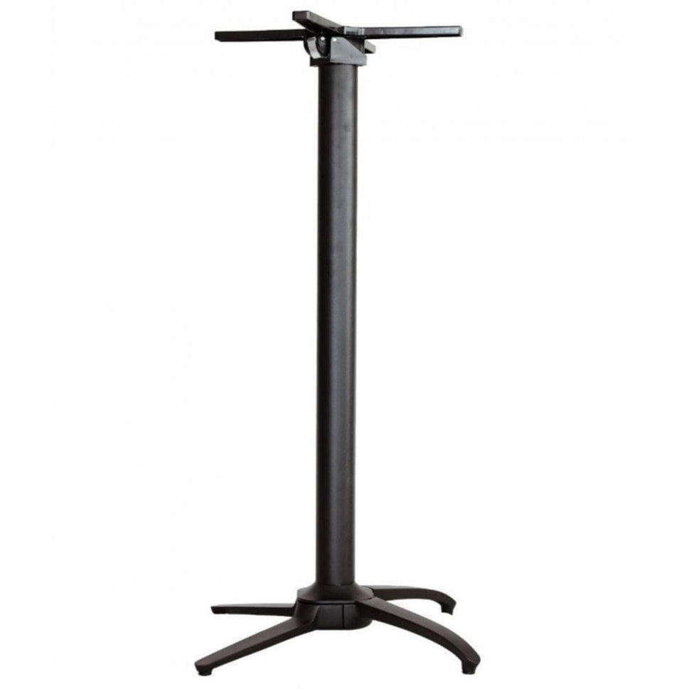 Terrace Black Self Levelling Flip Top Table Base - NOROCK