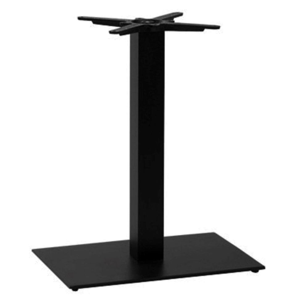 Tokyo Single Pedestal Rectangle Cast Iron Table Base