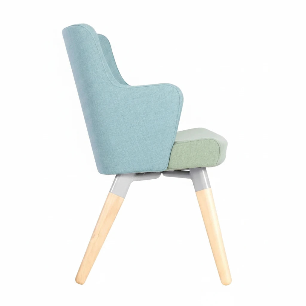 Skapa Wooden Upholstered Armchair