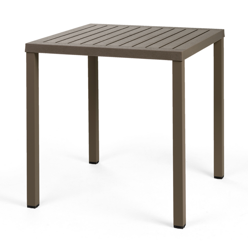 Cube Four Leg Outdoor Stacking Table - 800 x 800mm Square