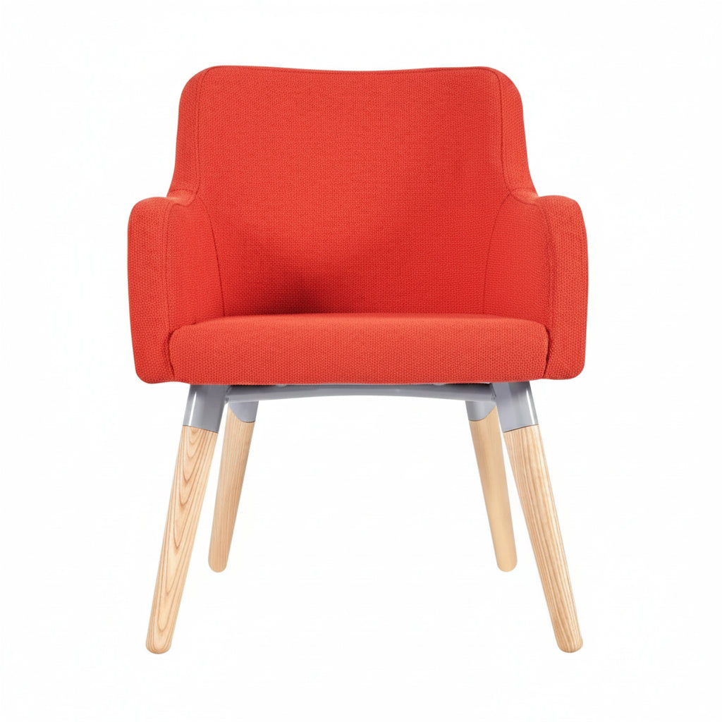 Huntington Wooden Upholstered Armchair