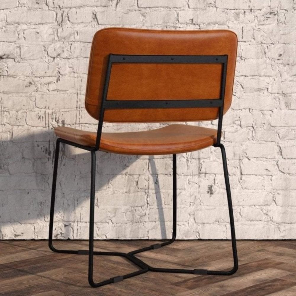 Pearl Upholstered Metal Side Chair