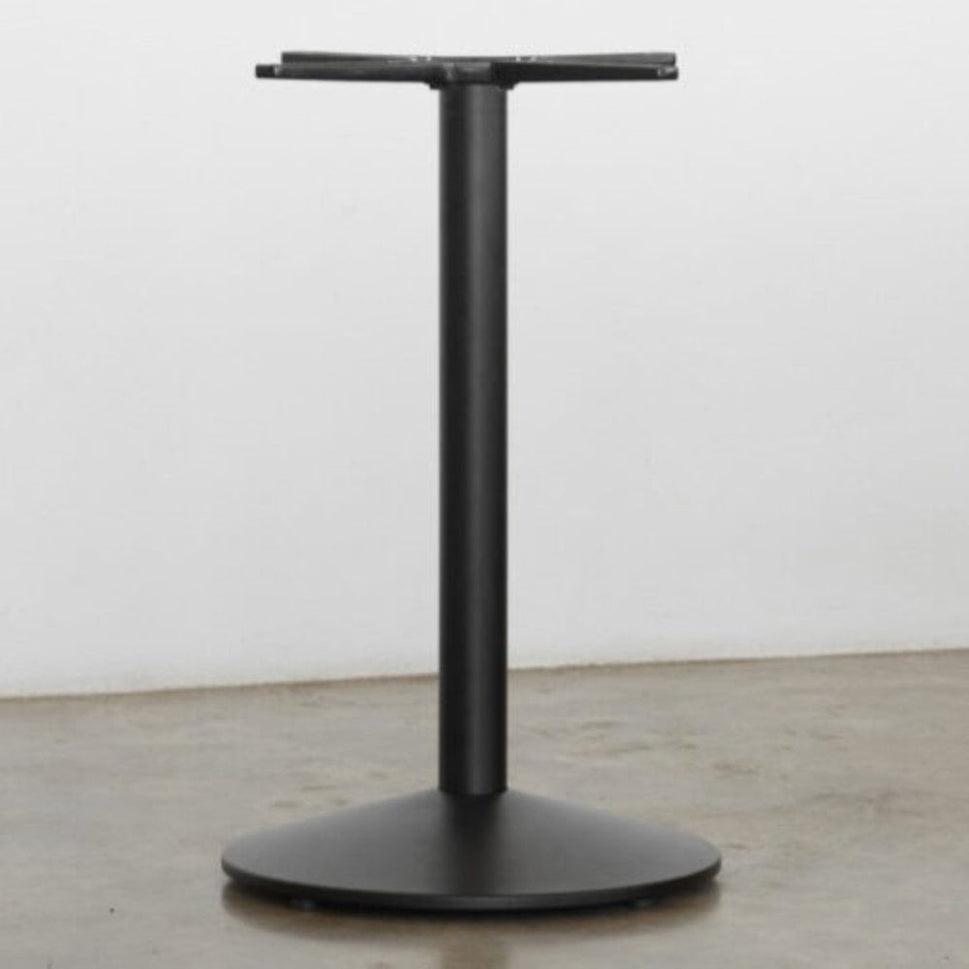 Sol Black Round Self Levelling Table Base - NOROCK