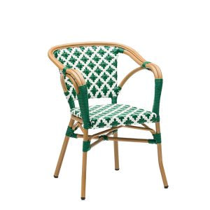 Elisseos Outdoor Bistro Stacking Armchair