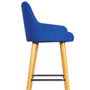 Switch Camden Wooden Upholstered Bar Stool 3 image