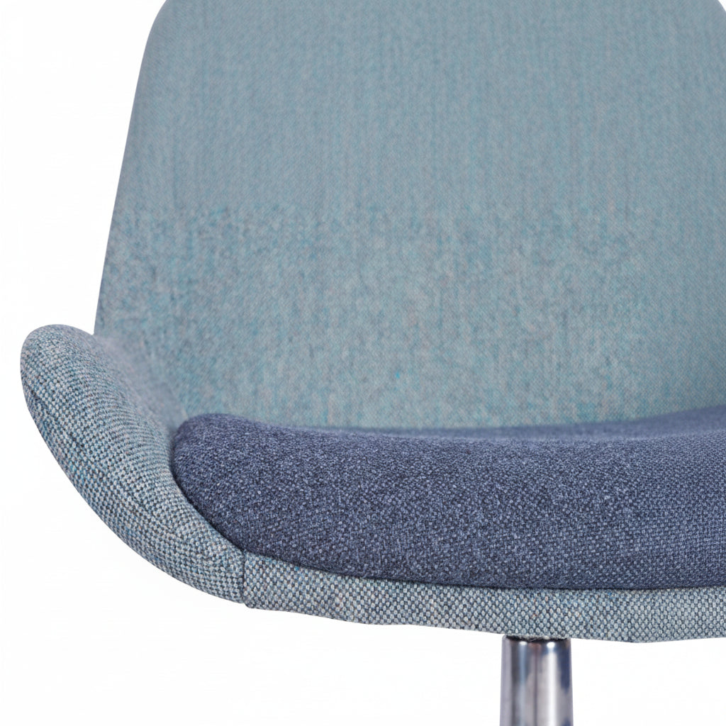 Brooklyn Upholstered Swivel Side Chair - with glides