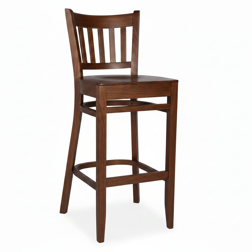 Houston Wooden Bar Stool