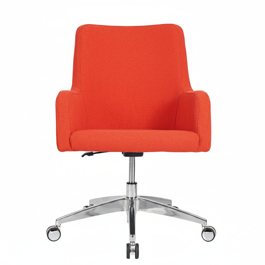 Huntington Highback Armchair Chrome Swivel Task Chair