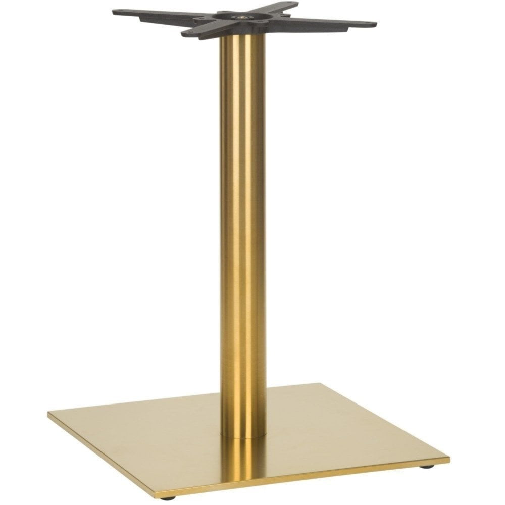 Midas Square Vintage Brass Table Base - Large