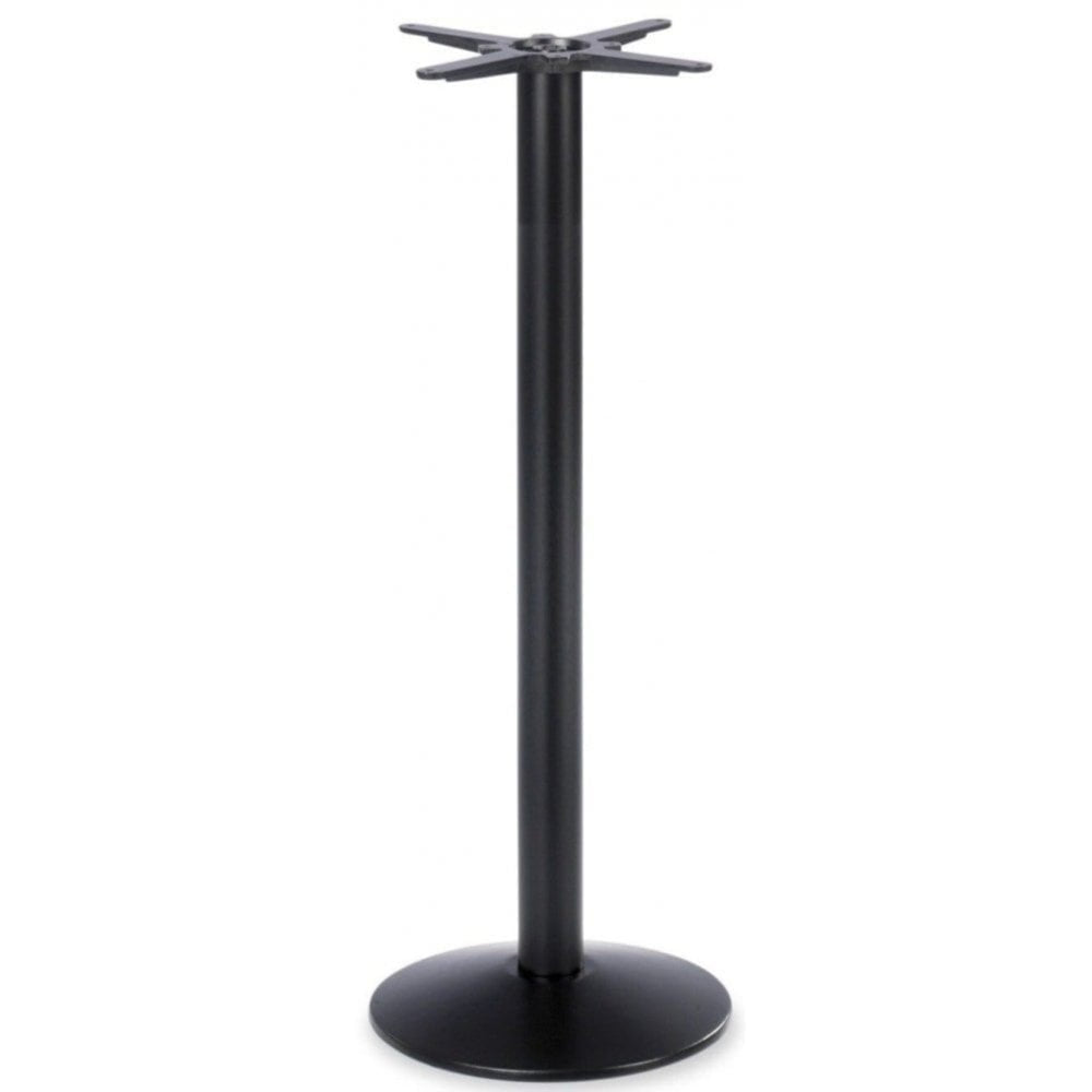 Dome Small Round Black Cast Iron Table Base
